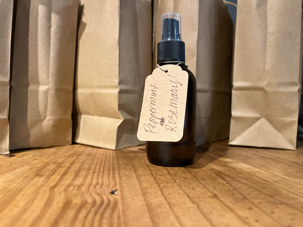 Peppermint & Rosemary Essential Spray